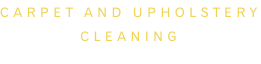 Carpet and Upholstery Cleaning